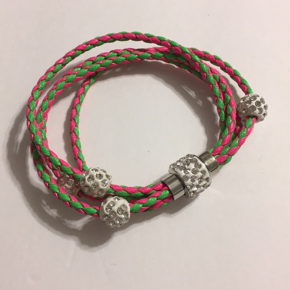 Bracelet with Multi leather strands - Picture 1 of 2